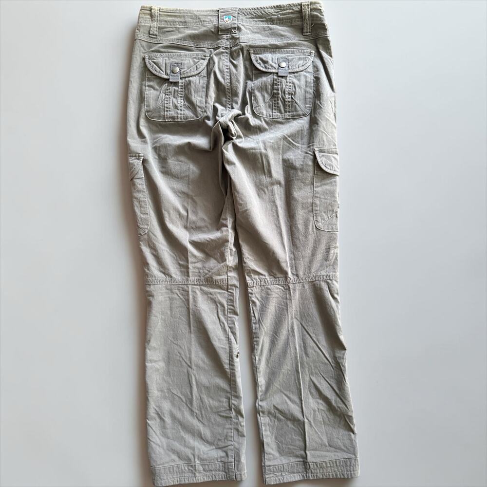 KÜHL 2 in 1 Women's Splash Roll-Up Cargo Hiking/Capri Pants Gray Size 4 | GUC